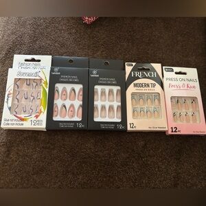 Assorted Press-On Nails Set